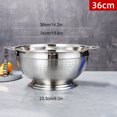 thumbnail image 4 of Colador de Metal Moyic escurridor multifuncional con filtración para cocina cesta de frutas 36cm, 4 of 6