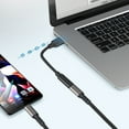 thumbnail image 4 of JZROCKER USB to TypeC Adapter Cable USB3.2 to UsbC Female 10Gb High-speed Extension Cord, 4 of 13