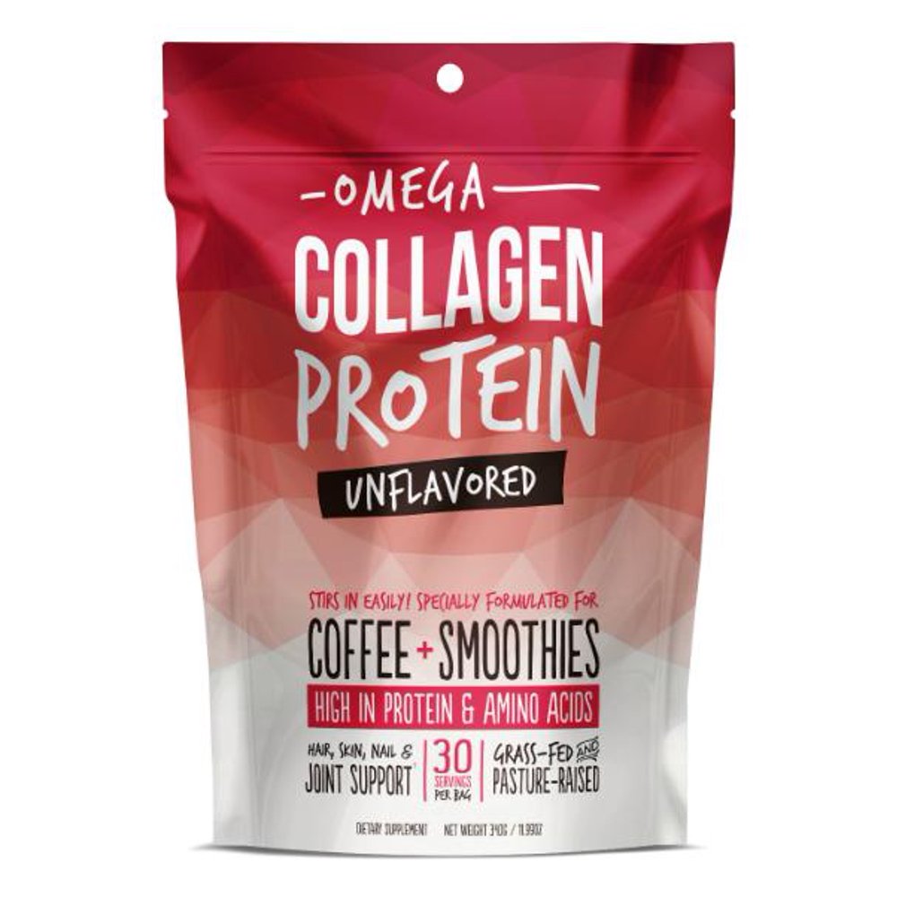 Omega Collagen Peptides Protein Powder for Coffee