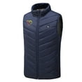 thumbnail image 5 of REORIAFEE Heated Vest, Unisex Winter with 9 Heating Zones Electric Heated Coat Power Bank Not Included USB Rechargeable Washable Lightweight Battery Not Included Winter Hiking Vest Navy XXXXL, 5 of 6