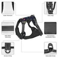 thumbnail image 6 of Haiem Space Dinosaur Pattern No-Pull Dog Harness Reflective Front Clip Vest with Handle,Step-in Air Dog Harness,Adjustable 2 Metal Rings 4 Buckles-Large, 6 of 6
