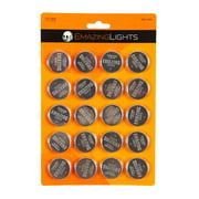 EmazingLights CR2450 Batteries (20 Pack) 3 Volt Button Cell Lithium