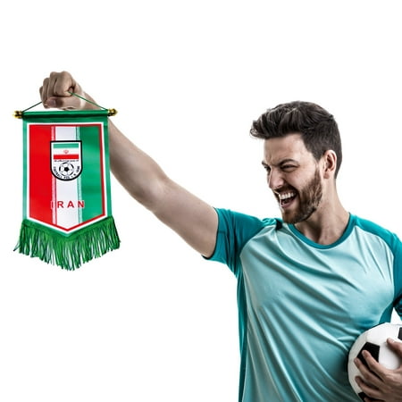 Christmas Deals 2022 Susenstone Cleaning Supplies 2022 World Cup Flag Football Fan Supplies Tassel Decoration Flag Top 32 Hanging Flag on Clearance