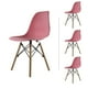 thumbnail image 4 of Set de Comedor Oslo 80 Mundo In Mesa negra y 4 Sillas Eames rosa Minimalista, 4 of 6