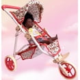 thumbnail image 4 of The New York Doll Collection Baby Doll Stroller Jogging Toy Stroller Floral, 4 of 8