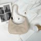 thumbnail image 4 of Bolsa Retro Mujeres PU Cuero Hobos Underarm Bag Bolso pequeño de color puro (Beige) JShteea Para Estrenar, 4 of 6