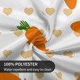 thumbnail image 5 of Carrot Tablecloth Round Table Cloths 60 Inch Wrinkle Resistant Picnic Table Covers Washable for Party Picnic, 5 of 6