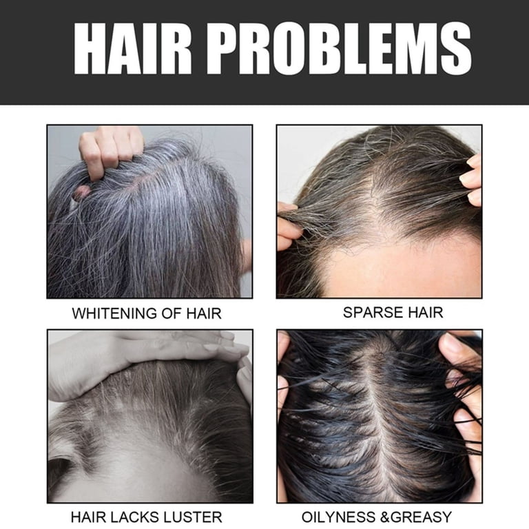 HYLLai Gray Hair Reverse Bar – Natural Darkening Shampoo Soap