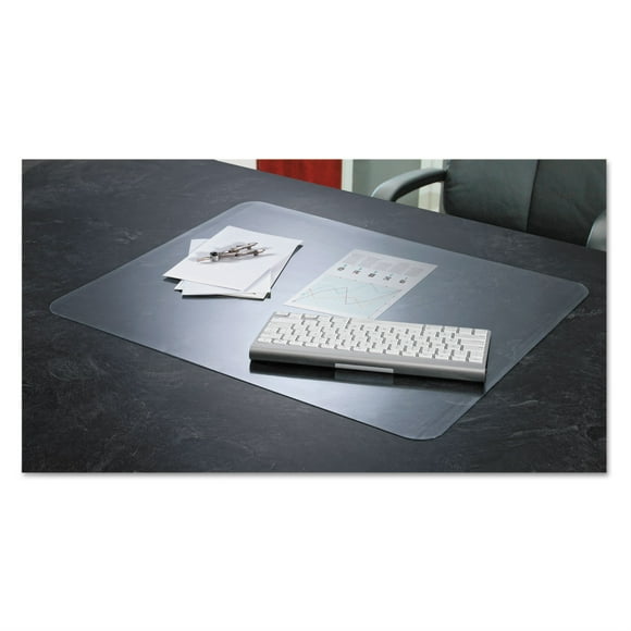 Artistic KrystalView Desk Pad with Antimicrobial Protection ,DESK PAD,NONGLR,19X24,CLR