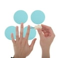 thumbnail image 5 of Unique Bargains 5 Pcs Round Rollable Nail Art Stamping Mat Blue, 5 of 6