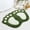 Green, variant on CSCHome Big Feet Bathroom Rugs Mats ,Shower, Room,Bathroom,Water Absorbent Non-Slip Mat, Soft Microfiber Mat(Red)