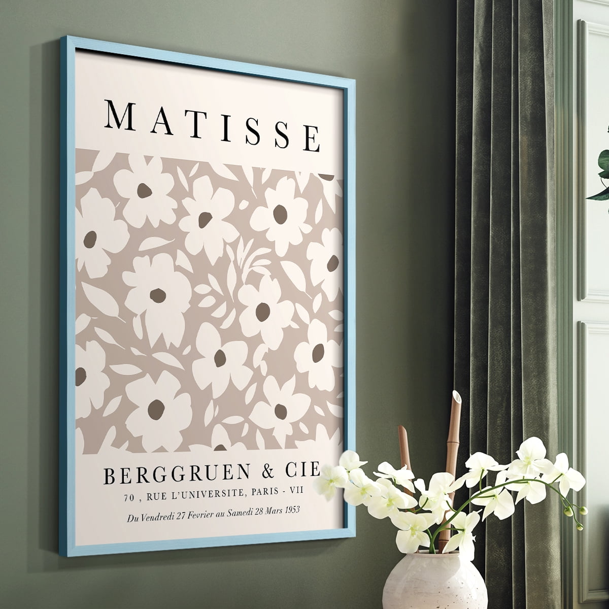 Matisse CCIX in Solid Wood 8 x 10 Framed Print