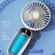 thumbnail image 4 of Bearachild Ventilador portátil Mini ventilador portátil Ventilador recargable Ventilador de mano El ventilador de mano puede satisfacer las Electrodomésticos D14púrpura 2000M, 4 of 6