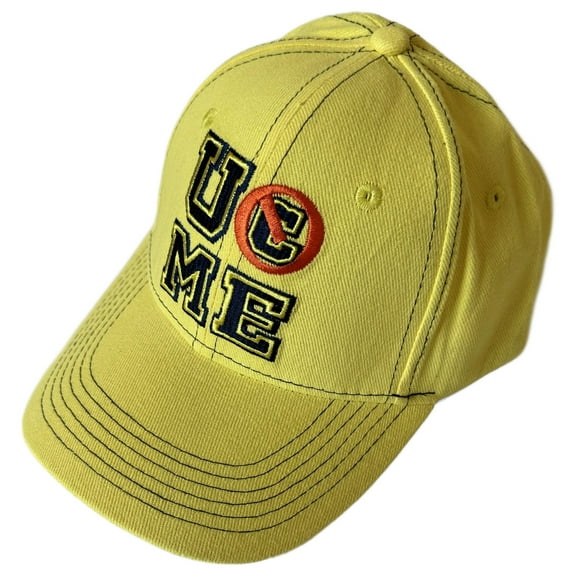 JOHN CENA Yellow U Can't See Me Baseball Cap Hat New