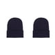 thumbnail image 2 of Minnieouse Beanie Hats Gorros de punto Unisex Ajustable Otoño Skullcap Manga de moda A prueba de viento Ciclismo Accesorios para el cabello Azul oscuro Azul oscuro 2piezas Minnieouse CBP263472, 2 of 5