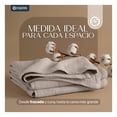 thumbnail image 4 of Manta Muselina 100% Algodón Frazada Esquimal Ideal para Cama, Sofá y Decoración (Khaki), 4 of 7
