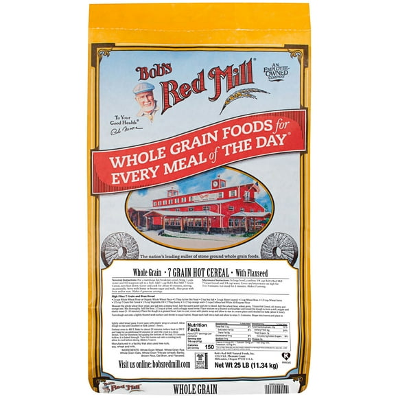 Bob's Red Mill Céréales 7 Grains 25 lb.