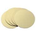 thumbnail image 1 of Kit de montaje de placas metálicas adhesivas de 10 piezas, parches magnéticos, soporte magnético para vehículos (dorado/diámetro: 4 cm), 1 of 7