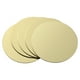 thumbnail image 1 of 10 kits de montaje de placas metálicas adhesivas, parches magnéticos, soportes magnéticos para vehículos (dorados, diámetro: 4 cm), 1 of 7