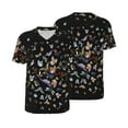 thumbnail image 3 of Daiia Butterfly1 Mens Baseball Jersey Button Down Shirts Short Sleeve Sports Uniforms-X-Large, 3 of 9