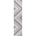 thumbnail image 2 of JONATHAN Y WASHABLE 2 x 8 Runner Rug, Ainsley Cottage Checkerboard Washable - Multi-Colored, WSH126D-28, 2 of 7