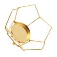 thumbnail image 3 of Gold Tealight Holder, Candle Holder Anti Rust Electroplating Decorations  for Home for Dining Table, 3 of 7