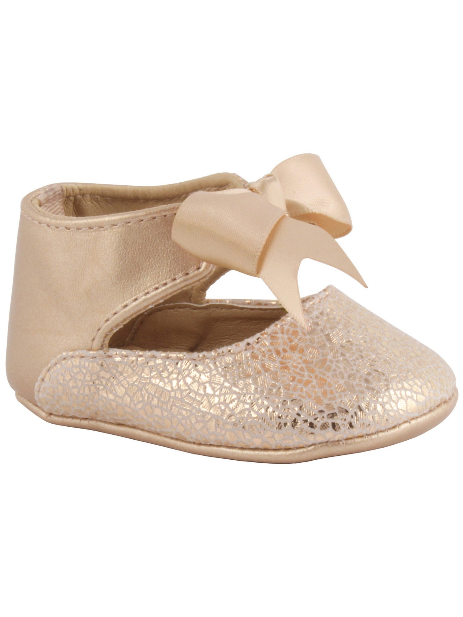 rose gold shoes for baby girl