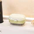 thumbnail image 5 of Estante de almacenamiento de jabón | Diseño inclinable para un drenaje rápido y una fácil limpieza | Jabonera de plástico antideslizante duradera | Ducha Baño Cocina Organizador de fregadero | Se, 5 of 5