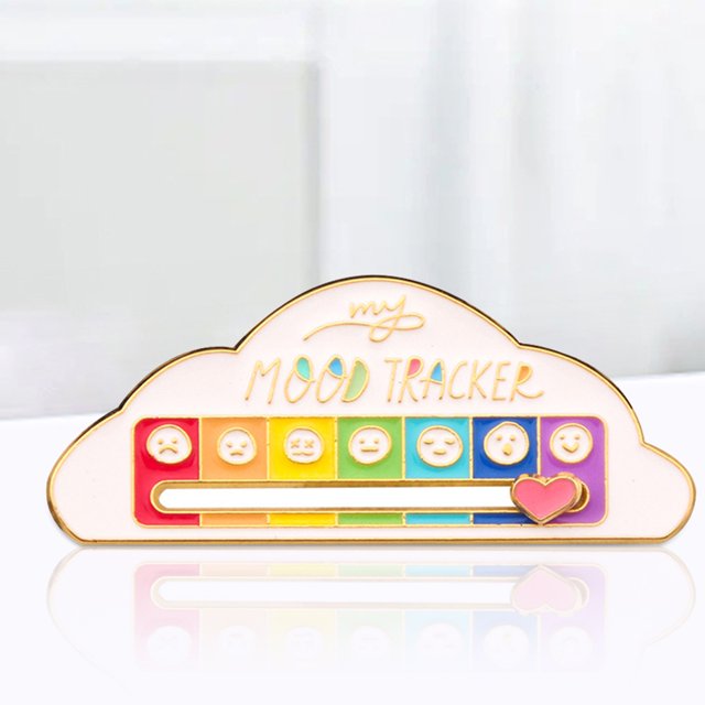 Broche estético de aleación, bonito broche de solapa deslizable, decoración de ropa (B)