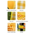 thumbnail image 3 of Picnic Blanket Beach Blankets, Portable Camping Blankets, Outdoor Blanket for Beach Camping Hiking Travel Yellow Plaid, 3 of 7