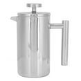 thumbnail image 2 of Coffee Pot,French Press Pot Stainless French Press Coffee Maker Coffee Press Rugged and Tough, 2 of 8