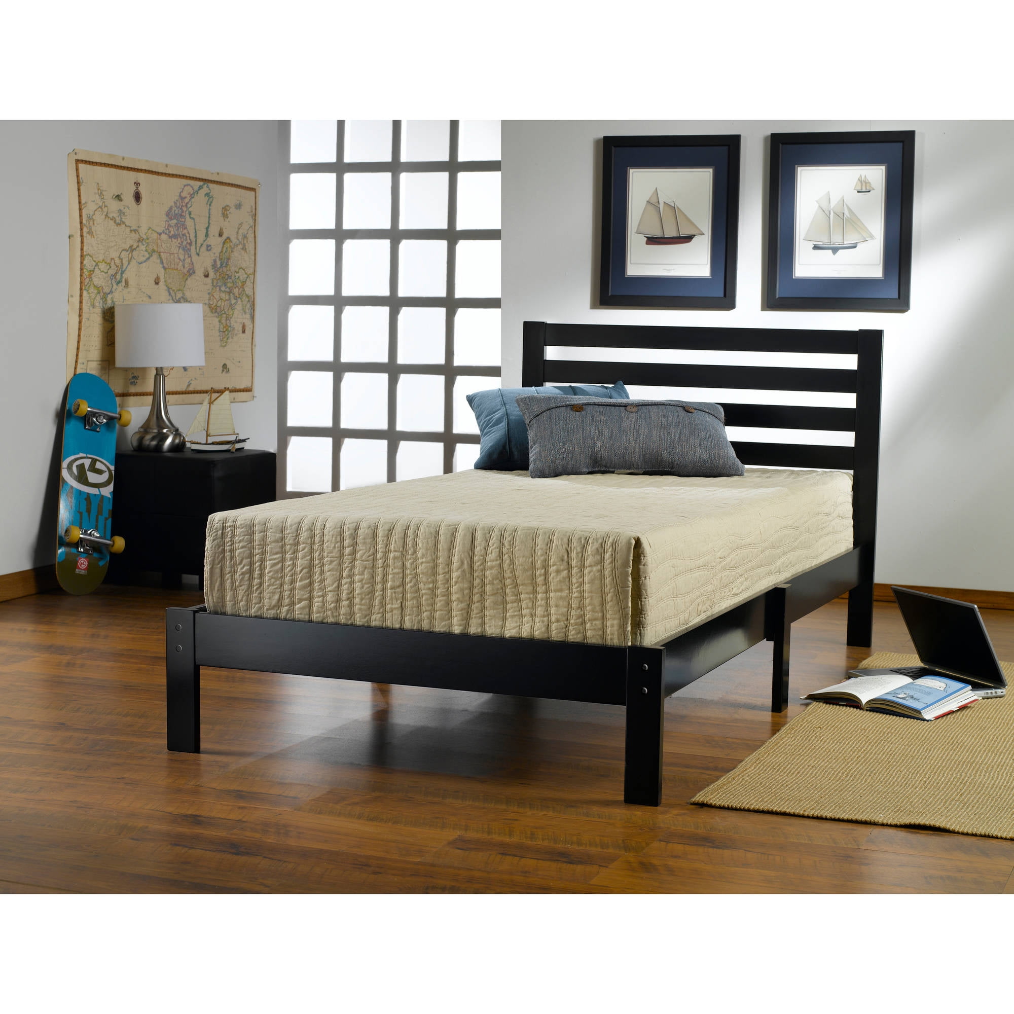 Aiden Twin Bed White Walmart