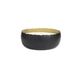 thumbnail image 6 of CosmoLiving by Cosmopolitan Black Metal Campfire Scented Wide Hammered 90 oz 4 Wick Candle with White Wax, 6 of 7