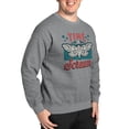 thumbnail image 4 of CafePress - Cicadas Time To Scream Loves Periodical Cicadas - Crew Neck Sweatshirt, 4 of 5