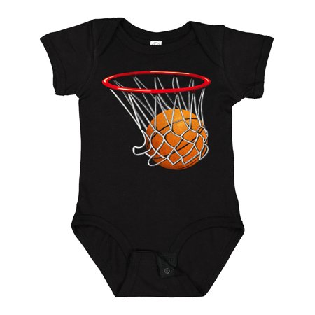 

Inktastic Basketball Swish Gift Baby Boy or Baby Girl Bodysuit