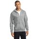 thumbnail image 1 of Sudadera Anvil con cremallera completa. 71600 L Gris jaspeado Yunque 949534, 1 of 1