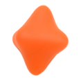 thumbnail image 5 of Pelota de reacción de silicona para entrenamiento de agilidad, pelota de ejercicio de masaje de seis ángulos para manos, pies, espalda, color naranja, 5 of 5