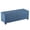 Blue, variant on Gianna 43 Inch Ottoman with Storage, Folding Foot Rest for Living Room & Bedroom, Versatile Home Bench, Black