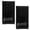 Black, variant on AuldHome Design Guest Towels (Set of 2, Blue); Be Our Guest Monogrammed Hand Towels