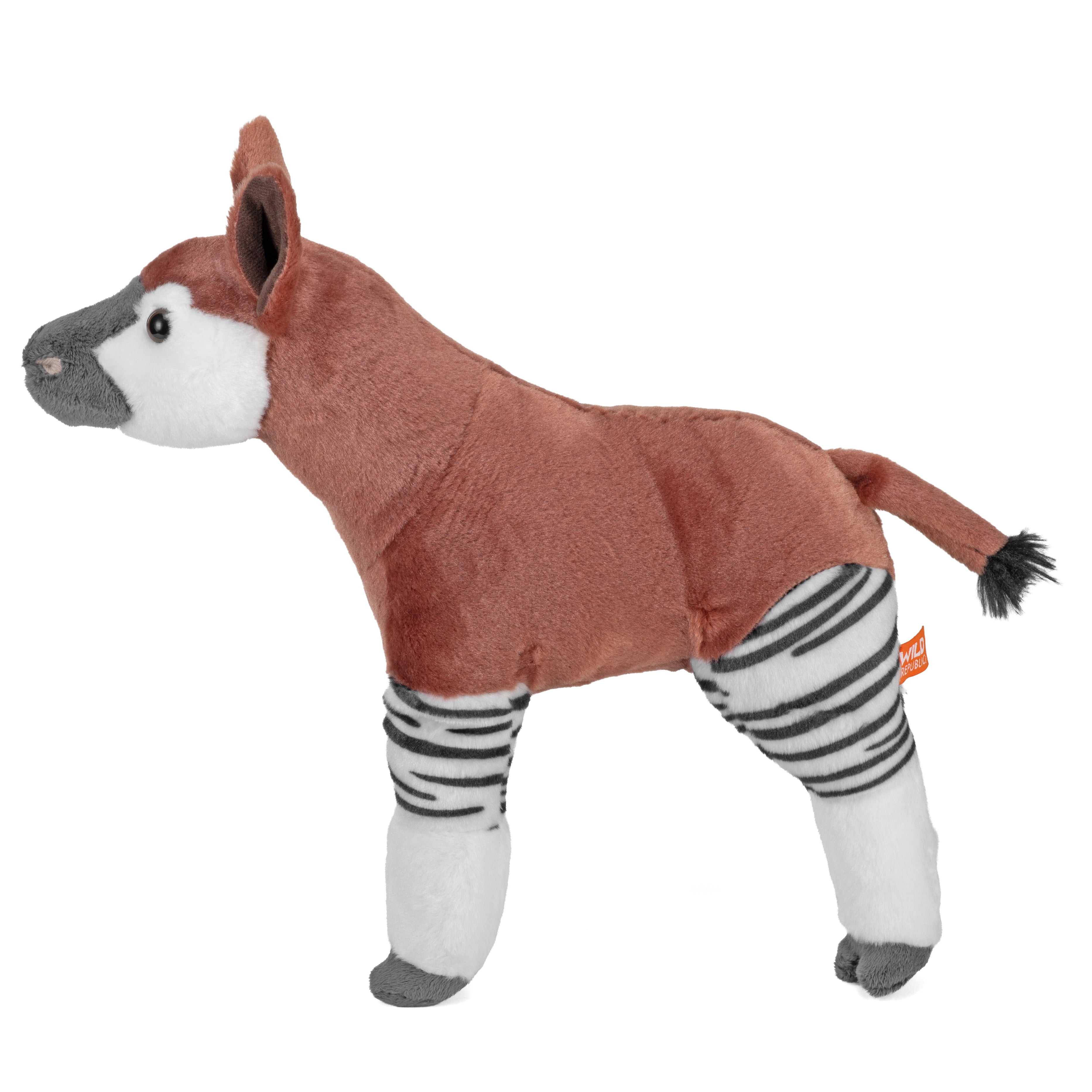 Wild Republic Okapi Plush, Stuffed Animal, Plush Toy, Gifts for Kids, Cuddlekins 12 Inches