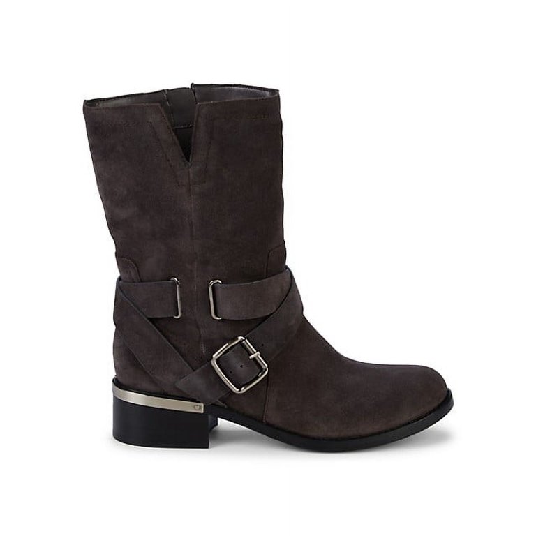 Vince camuto grey suede boots on sale