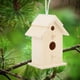 thumbnail image 5 of 2 uds innovadora casa de madera para pájaros al aire libre caja de cría de pájaros jaula ornamento decoración de jardín, 5 of 8