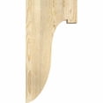 thumbnail image 3 of 4"W x 12"D x 24"H Del Monte Rough Sawn Corbel, Douglas Fir, 3 of 9