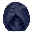 thumbnail image 3 of lnmuld Solid Satin Turban Head Wrap Pre-Tied Stretch Silky Head Scarf for Women Size:One Size, 3 of 4