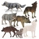 thumbnail image 1 of Juego de 7 figuras de lobo (juego de lobo B), 1 of 5