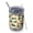 Cartoon Tractors Barns, variant on 12oz Tumblers Cartoon Construction Vehicles Mountains Vacuum Insulated Stainless Steel Travel Tumbler Cups Mug with Lid and Straw for Beer,Coffee,Beverages with Cleaning Brush for Cold & Hot Drinks