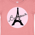 thumbnail image 4 of Inktastic Bonjour Girls Baby T-Shirt, 4 of 5