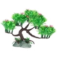 thumbnail image 1 of Plantas acuáticas artificiales Decoraciones de peceras, Hierba acuática para acuario, Plantas de plástico de 5 pulgadas Peces de colores Paisaje acuático Escondites de peces Árbol, 1 of 5