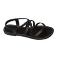 thumbnail image 3 of LRen Women's Square Toe Flip Flops Loop Flat Sandals Casual Open Toe Sandals for Summer Beach Daily Wear Thong Sandals for Women, 3 of 10