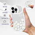 thumbnail image 5 of Designed Case for iPhone 14 Pro 2022 (6.1 Inch), TPU Shockproof Protective Cover Case for Women Girls Phone Case for iPhone 14 Pro, Small White Flowers, 5 of 14